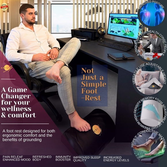 GROUNDING FOOT REST FOR A HEALTHY LEAVING - Picture 3 of 8